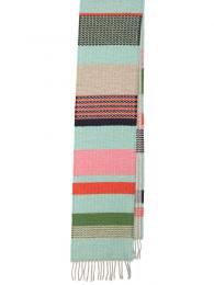 Wallace and Sewell Lambswool Osaka Scarf Mint